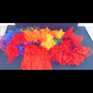Parrot Costume tutu and corset only!